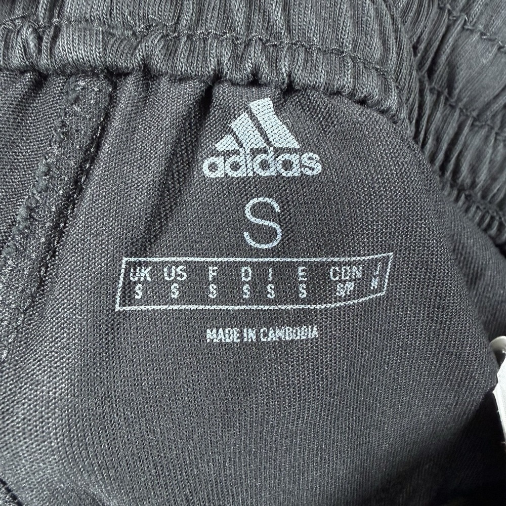 Adidas Joggers Men's Small Black Tapered Athletic Gym - Picture 3 of 7